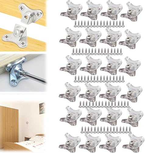 Miniatura 9 de 1224 piezas de código de esquina de mariposa de combinación extraíble, soporte de esquina desmontable, soportes en L resistentes, en forma de L,