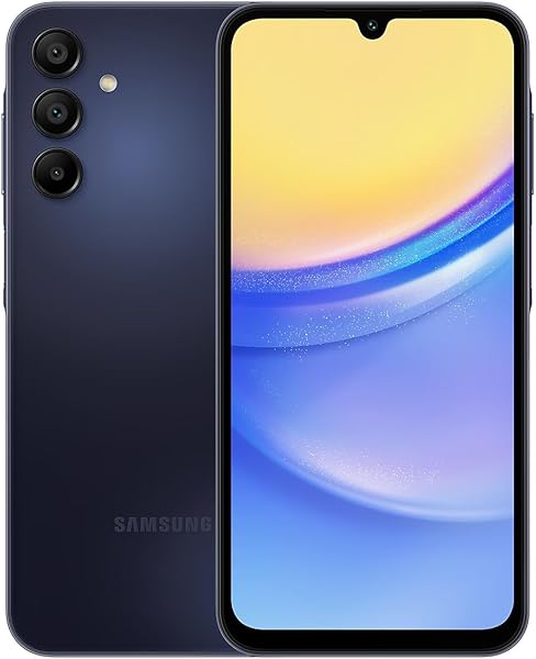 Samsung Galaxy A15 5G 128GB, 6.5", GSM Unlocked, SM-A156M (Blue Black)
