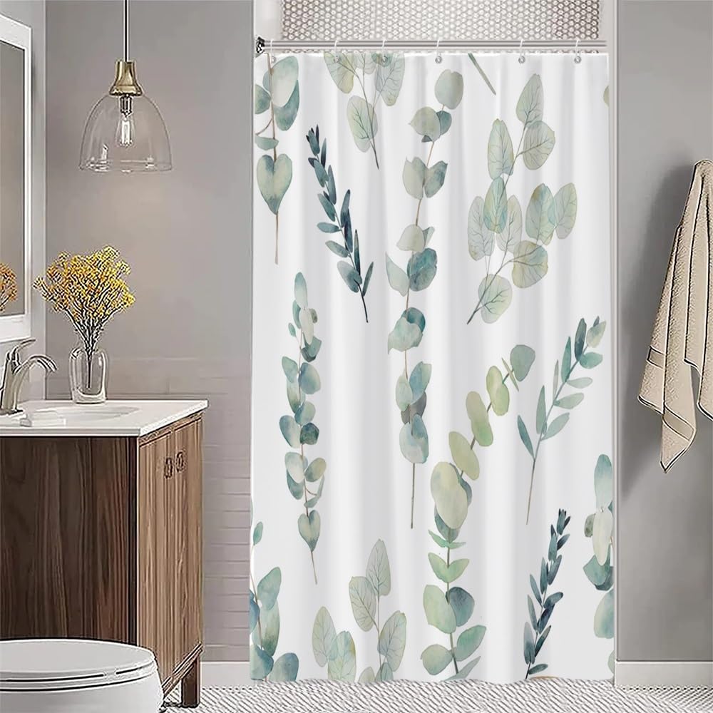 Uiiooazy Eucalyptus Shower Curtain - Image 3