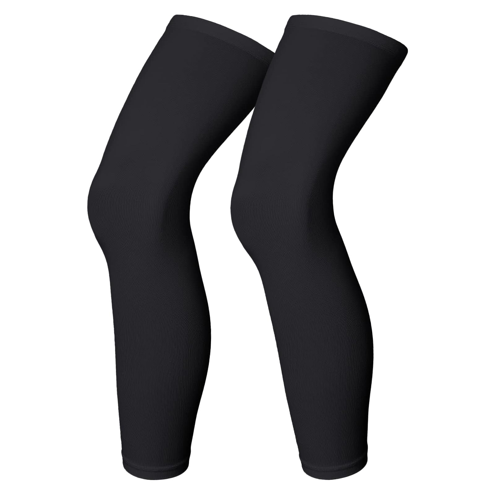 Manches de Compression de Jambes,Manchon de jambe,Maintien De Compression Genoux Anti Uv, Leg Warmers,Paires Chaussettes Été Homme Femme pour Sport Course, Jogging, vélo, Fitness