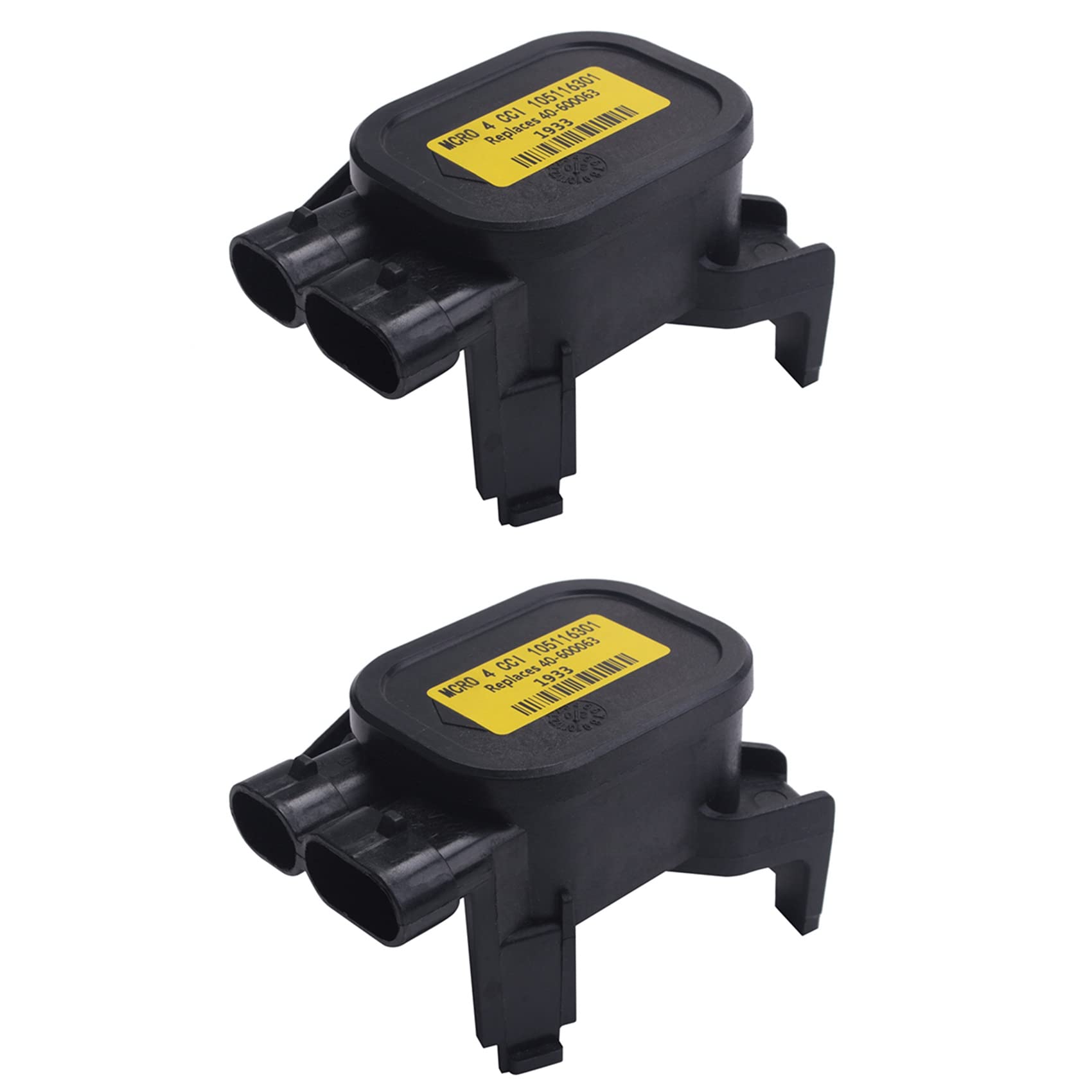 2X 105116301 Adatto per Club Car/Precedente MCOR 4 Potenziometro 'Acceleratore