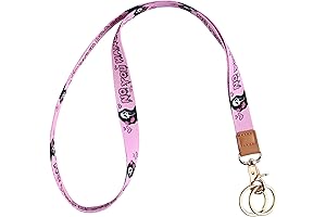Kawaii Cute No Face Man Leather Lanyard Keychain