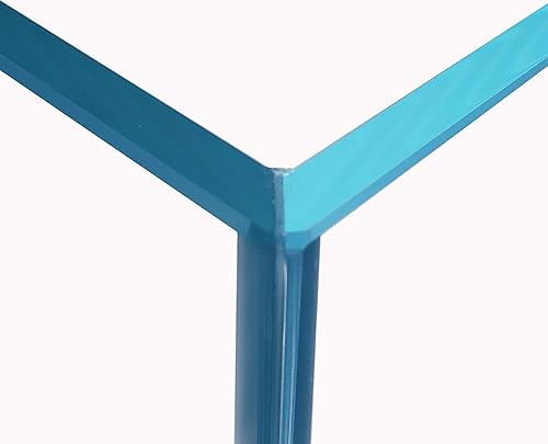 Miniatura 5 de Acuario sin montura de vidrio de hierro bajo de 17 galones, 0.236 in - (23.62 x 11.81 x 14.17 pulgadas)