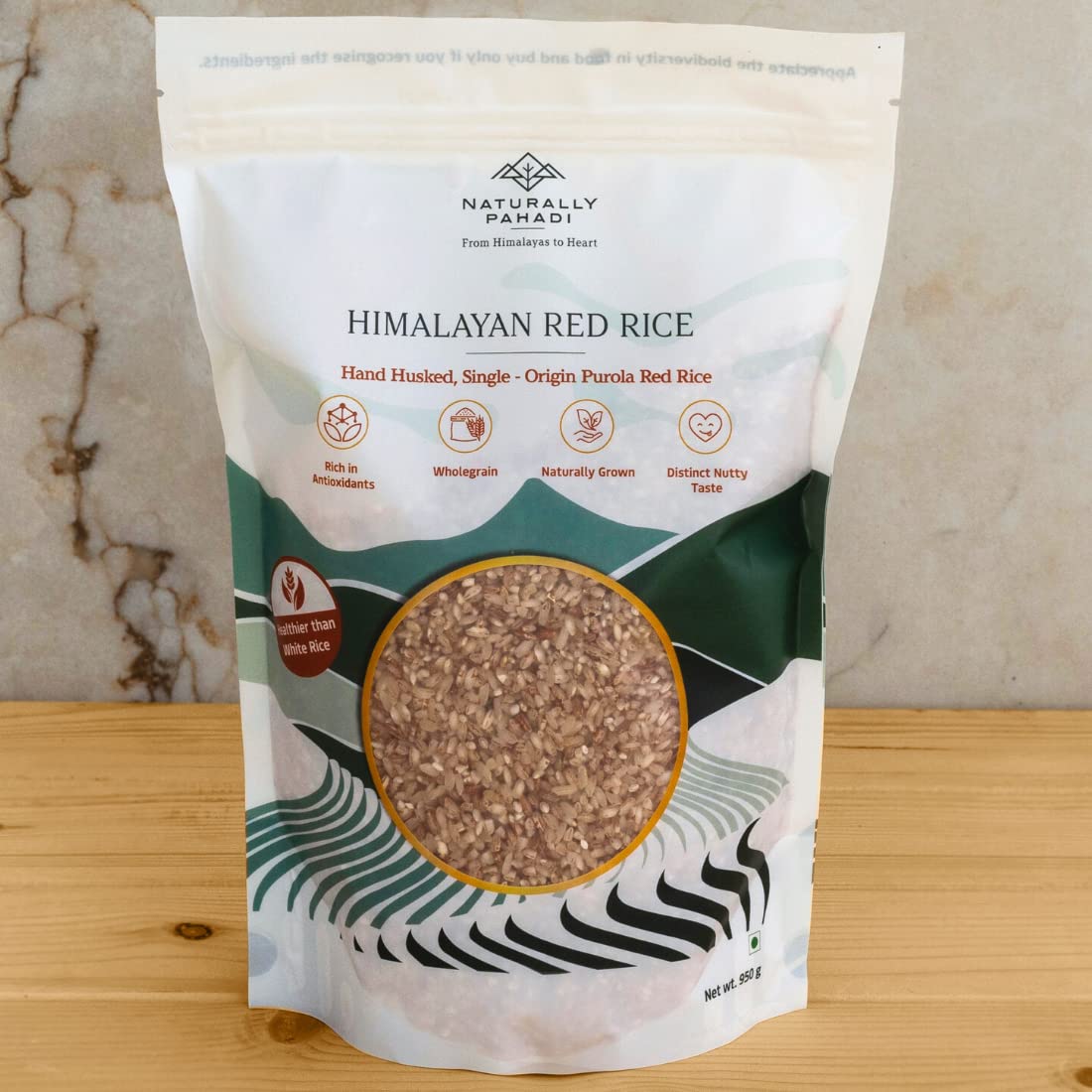 NATURALLY PAHADI High Altitude Himalayan Red Rice – 950g, Organic Single Origin, Ideal for Diabetics, Supports Blood Glucose Control & Weight Management (B0C14WP8YZ) Amazon Price History, Amazon Price Tracker