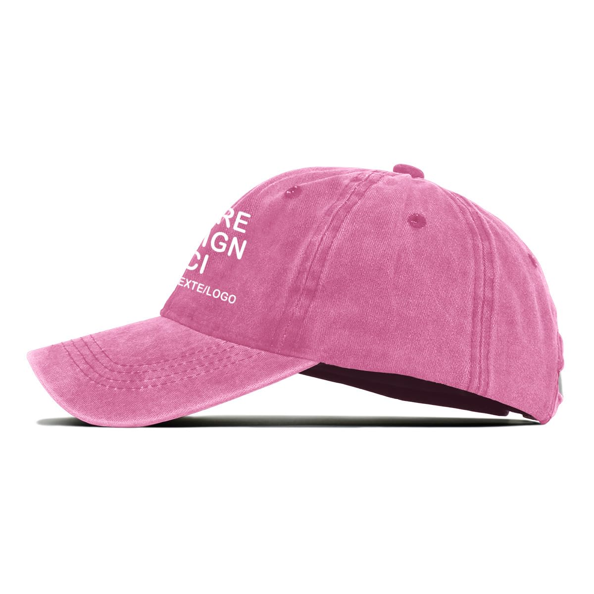 ERICAT Casquette Personnalisable Photo Nom Texte Hommes Femmes