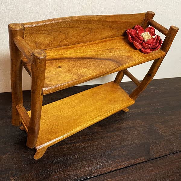 Amazon｜アジアン家具 木製 バリ ♪チークの根のアラミラック（S