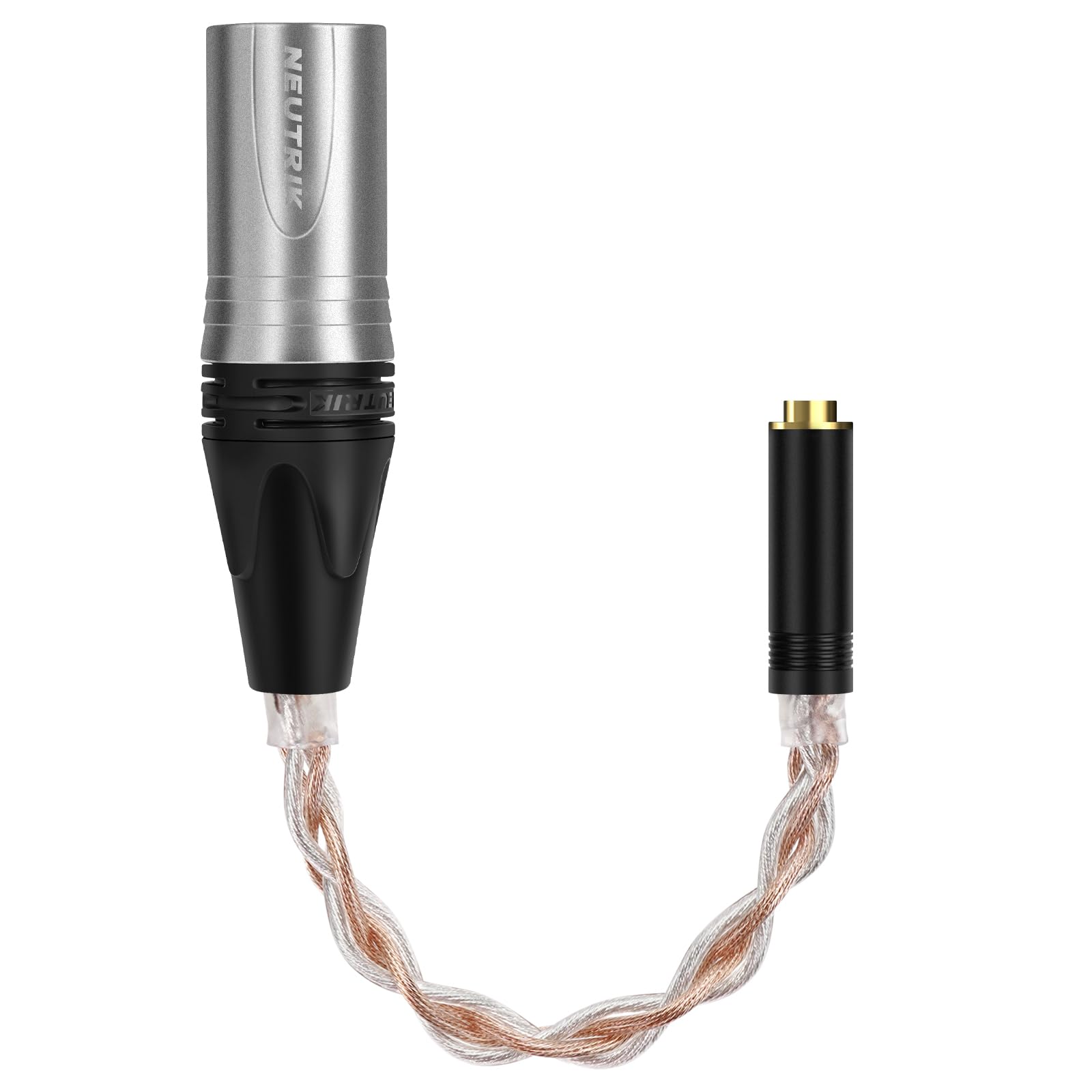 Adattatore Audio 4,4 Mm A XLR Bilanciato 4 Pin - Per Cuffie SONY WM1A, NW-WM1Z, Cavo In Argento, 15 Cm - Foto 8