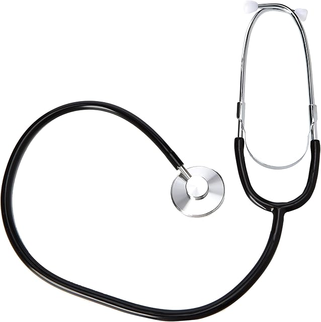 Timesco TD1-13-107 Stethoscope, Ruby Single Head, Black
