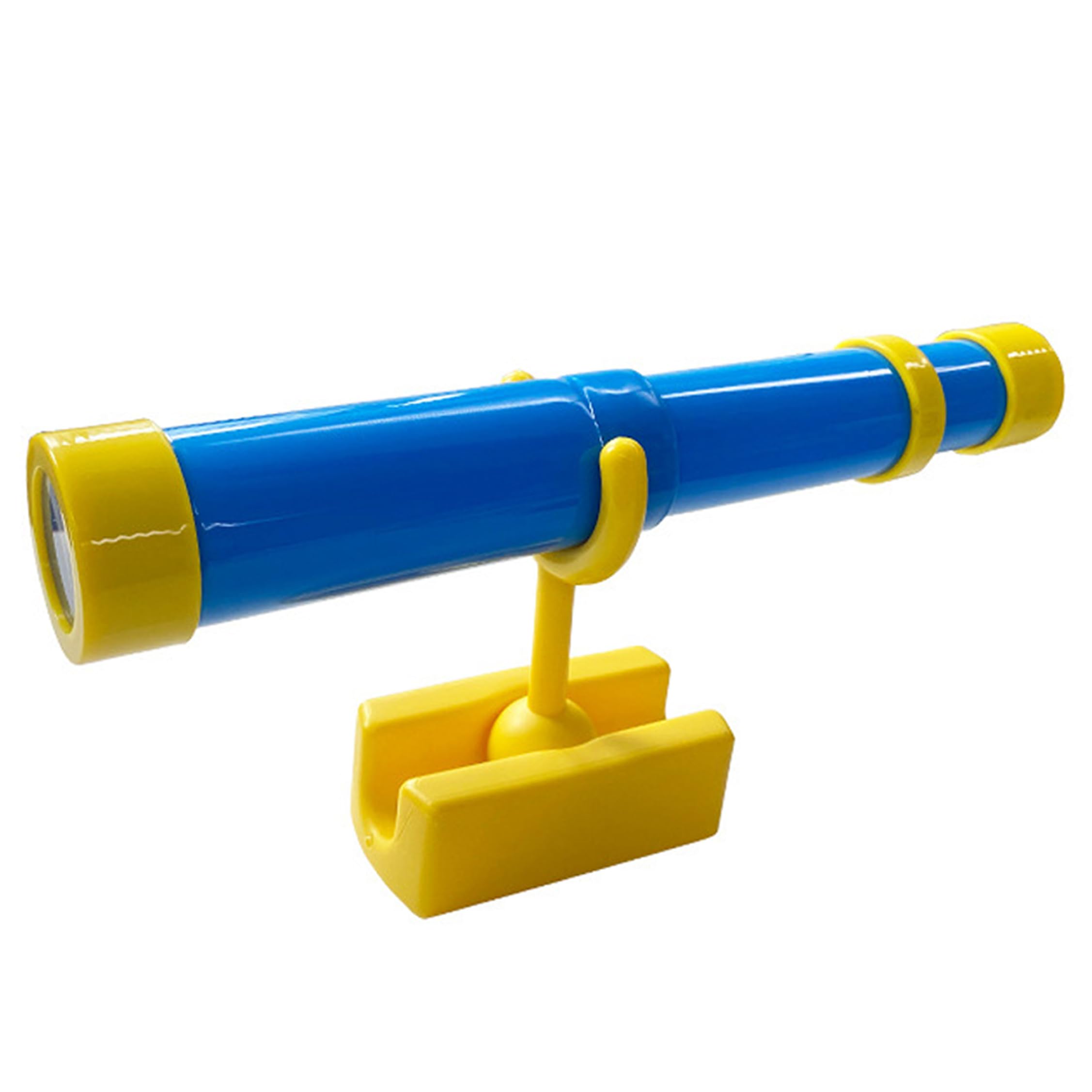 Telescopio per casetta da Gioco per Bambini, monoculare Pieghevole educativo, Giocattolo monoculare Portatile Retrattile per Parco Giochi all'aperto per l'esplorazione scientifica, Blu