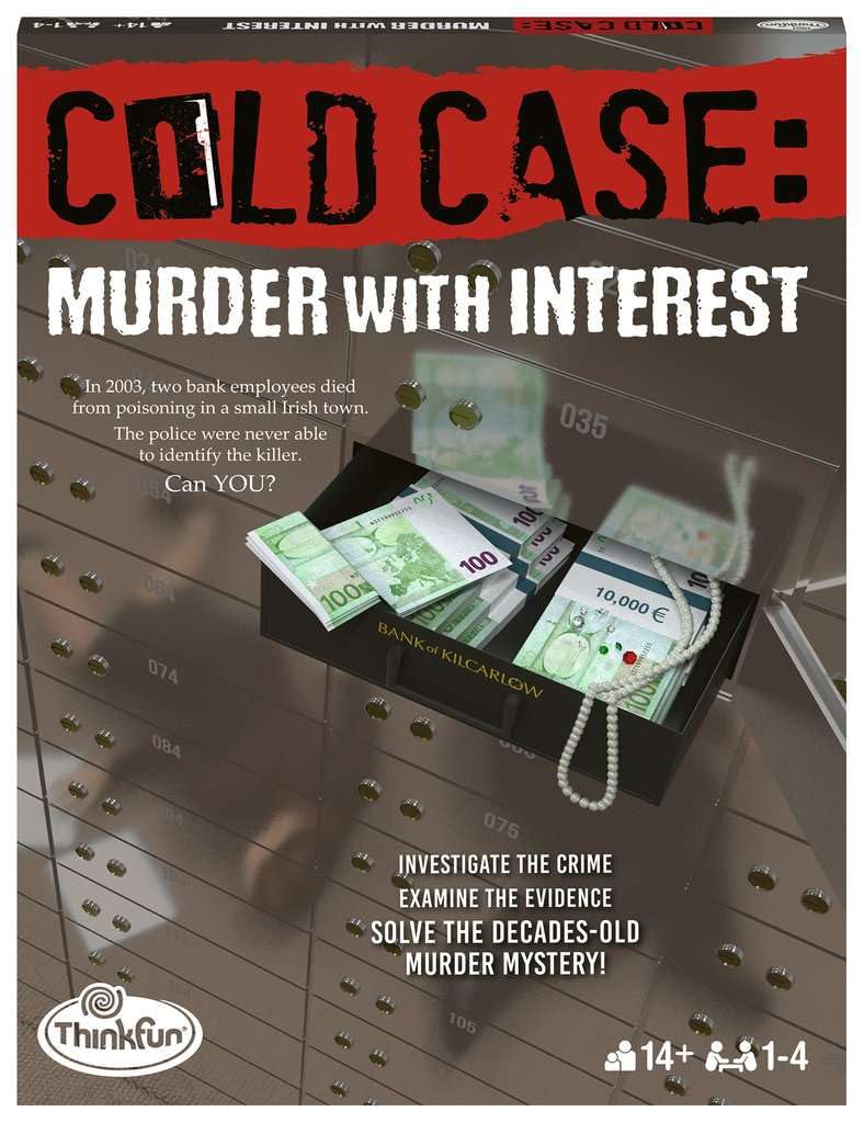 Thinkfun Cold Case Files - A Pinch Of Murder - Gioco Mistero Per Adulti E Ragazzi Dai 14 Anni