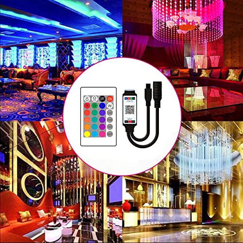 Controlador Bluetooth RGB 24 teclas para tira LED miniatura 3