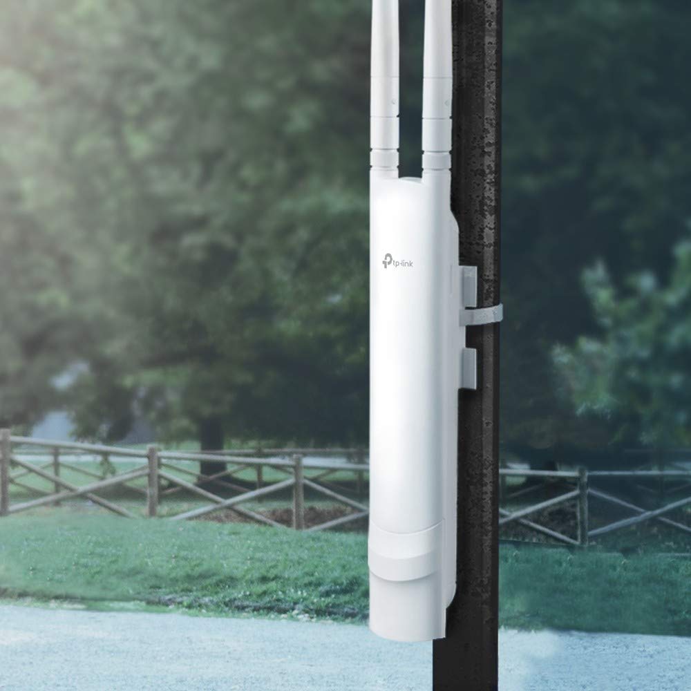 TP-Link EAP110 Outdoor Accesso Point Esterno Wi-Fi N300 MBps, 1 10/100 MBps LAN, Bianco