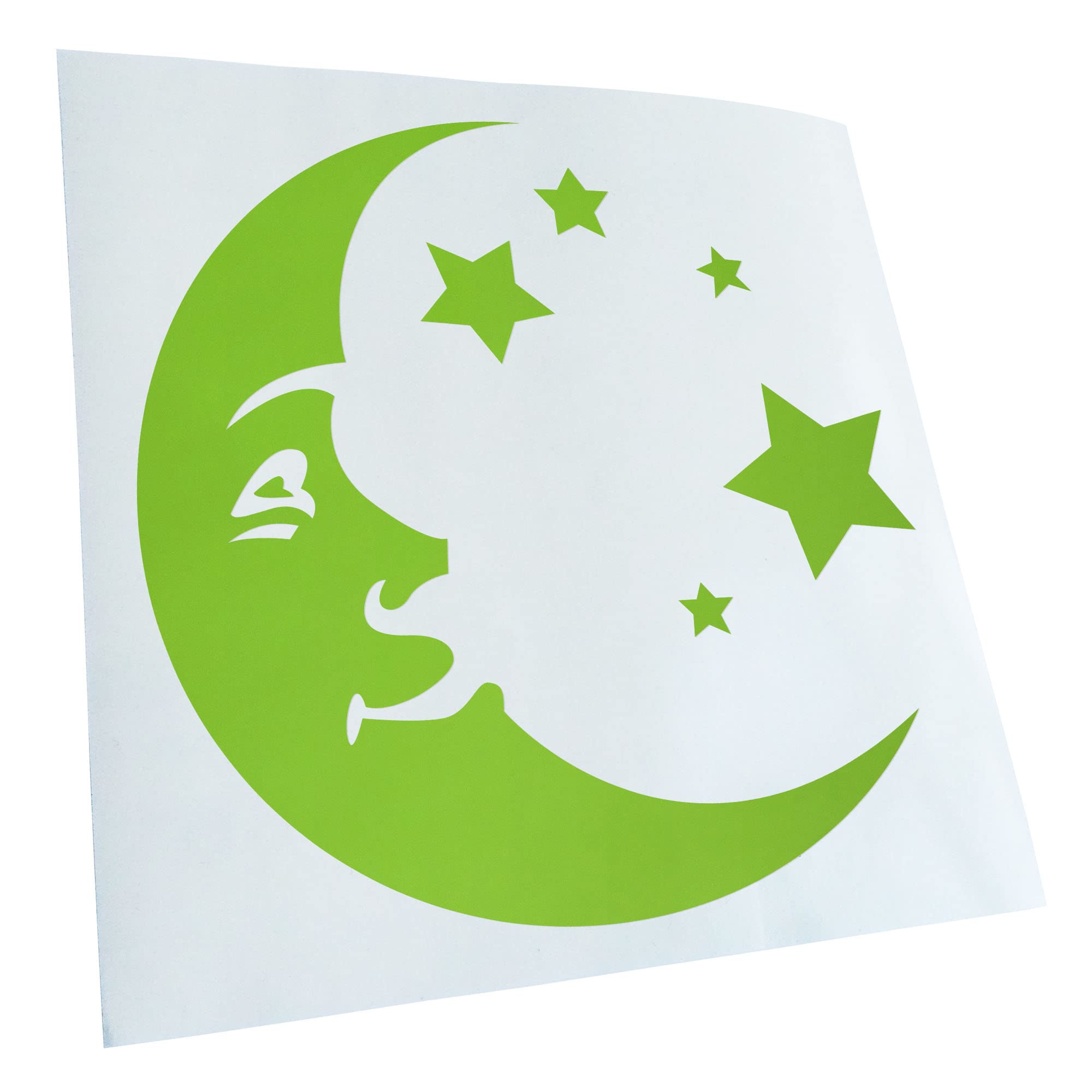Moon and Stars JDM Decal Racing Die Cut Sticker 11 x 11 cm
