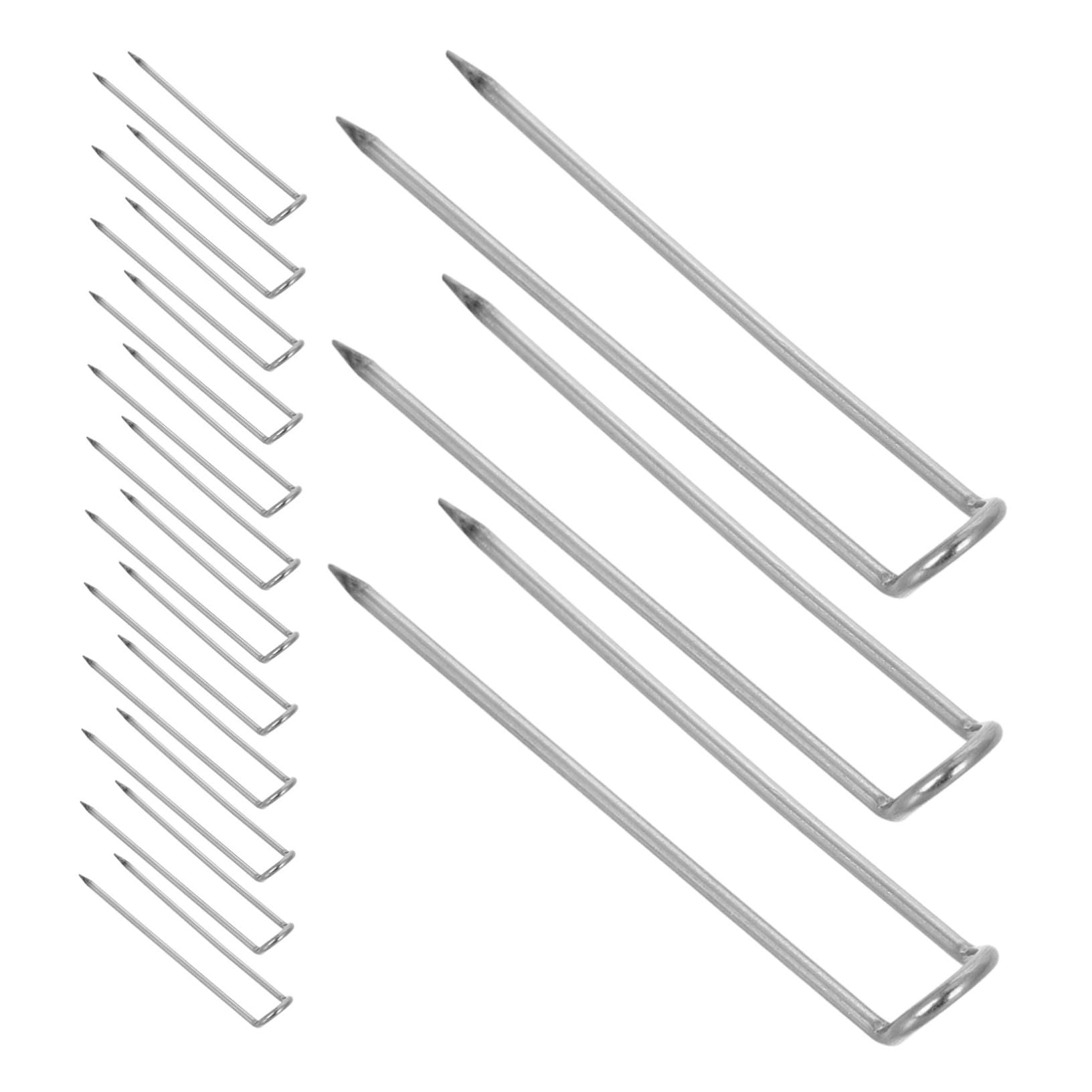 Alfileres de Costura en Forma Acero Inoxidable, 100 Piezas