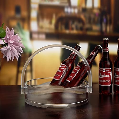 Ice Bucket Silicone Resin Mold Baskets With Handles Round Shaped Epoxy Silicone Casting Molds For Food Fruit Candy Flower Wine Beer Bottles Storage,3D Diy Making Handmade Home Display Decor Crafts #TOP5