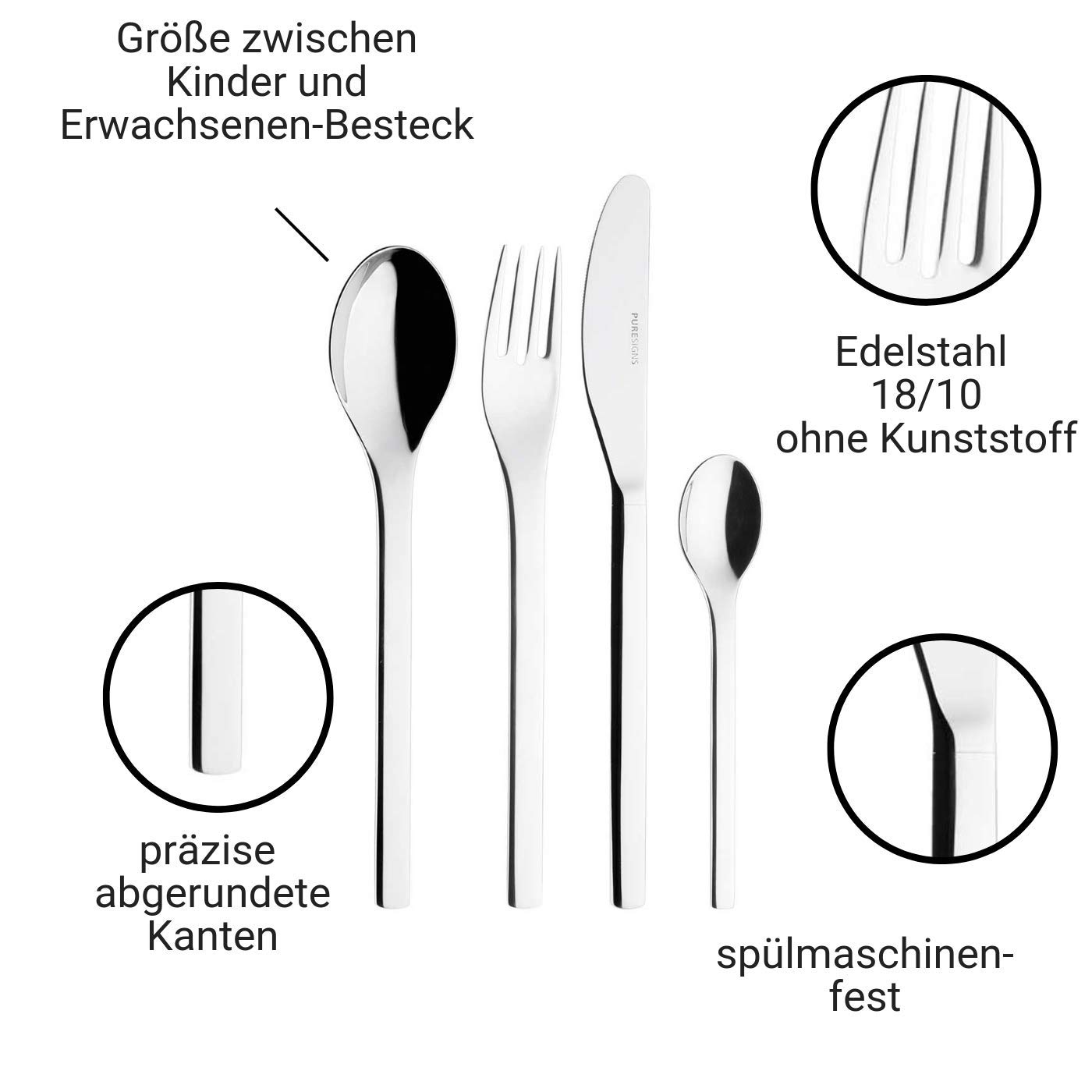 Children's Cutlery One Quick Racing 4-piece~ Master Grinders, Great In Children's Cutlery