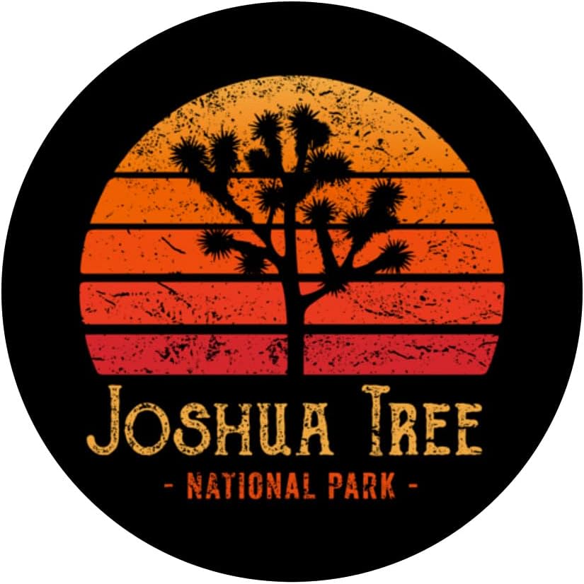 Vintage Joshua Tree Tee Men 70s 80s Sun Retro Joshua Tree PopSockets Swappable PopGrip image 3