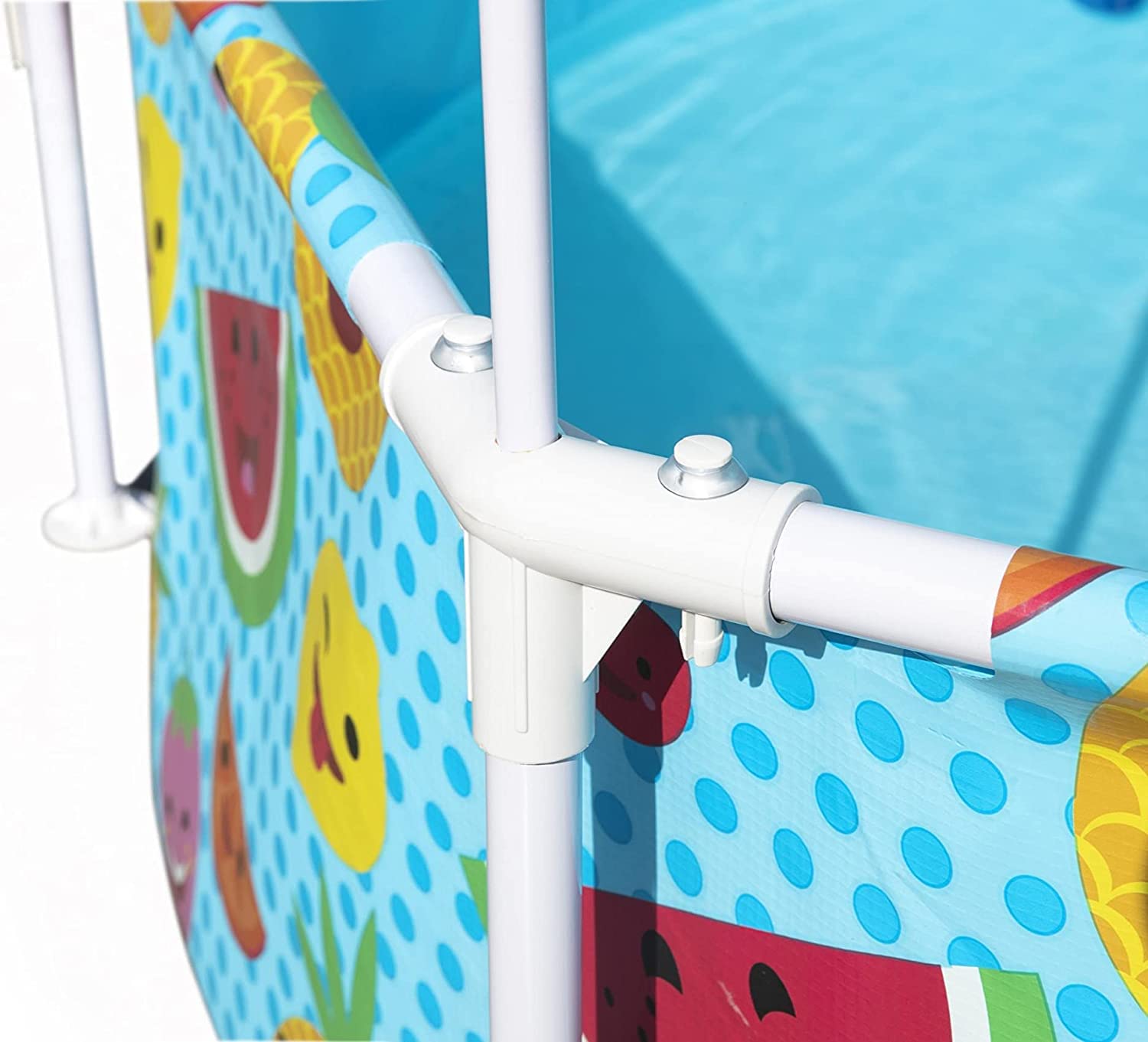 Bestway 56432 - Piscina Desmontable Tubular Infantil Splash-In-Shade con Parasol 244x51 cm