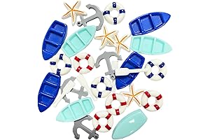 Daimay Mini Boat Resin Nautical Ornaments