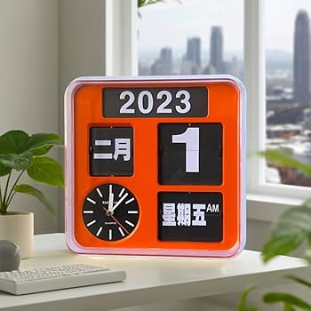 GYSABS Fartech classic fully automatic date desktop flip