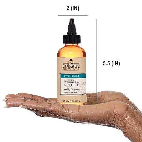 Miniatura 6 de Dr MIRACLE Feel It Fórmula fortalecer Daily Hidratante Aceite De Gro 4onza