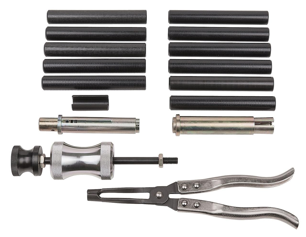 KS TOOLS Jeu d'outils pour Bague d'étanchéité de Tige de soupape, 16 pièces