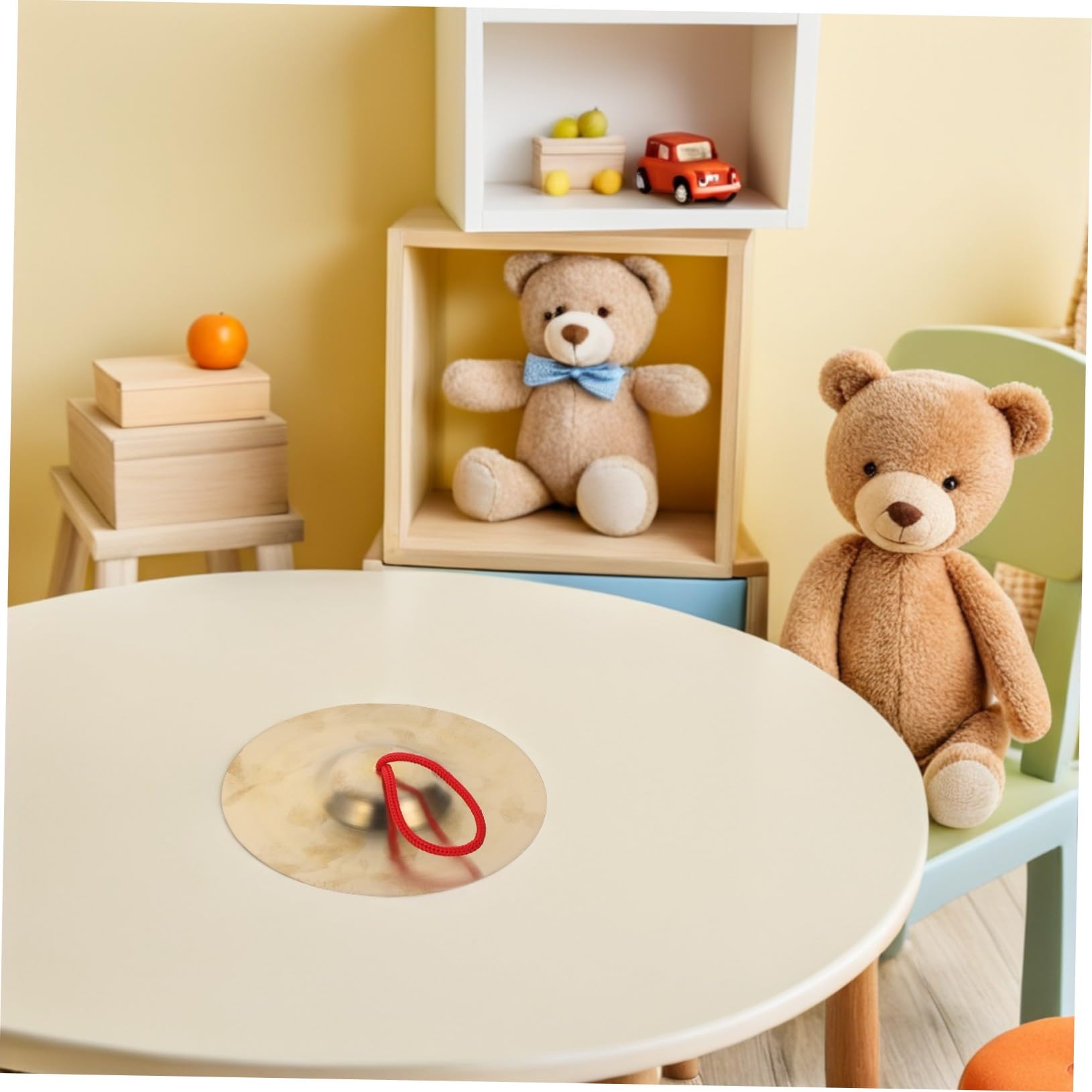 4 Pezzi Piatti per Strumenti Percussione Portatili per Scuola e Attività Educative Facili da Usare per Principianti e Metodo Orff