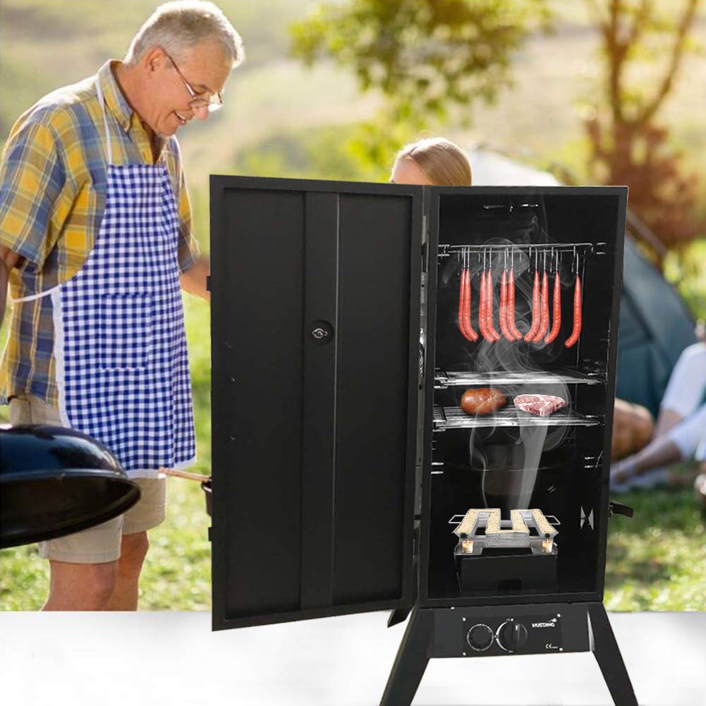 CLIUNT Kaltrauchgenerator Aus Edelstahl - Bis Zu 12 Stunden Rauch, Mit Zubehör Für Grill & Räuchern