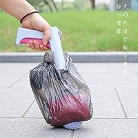 Vista 5 de Recogedor de excrementos de mascotas para perros y gatos, recogida de desechos sanitarios ergonómicos y portátiles, diseño ergonómico profesional