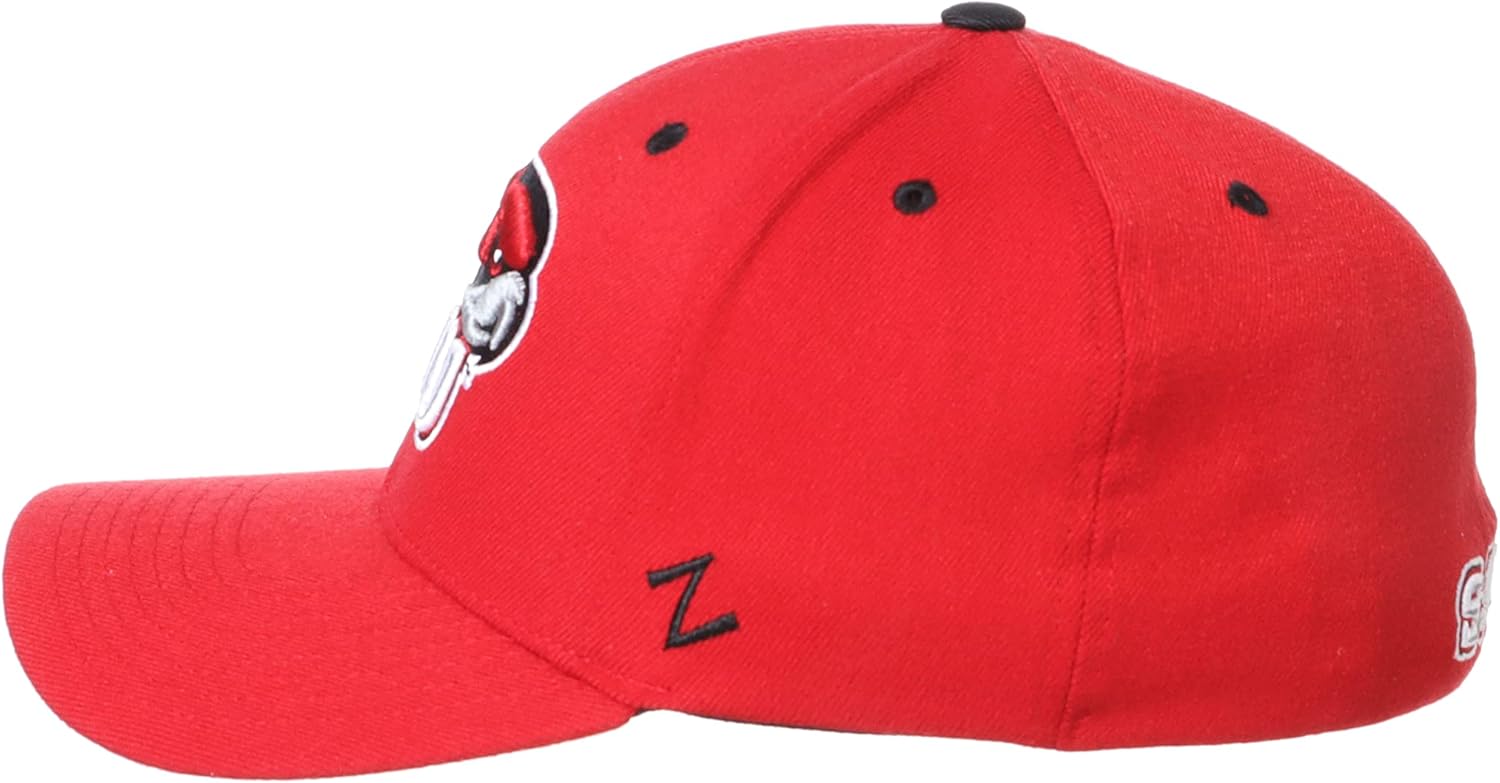 ZHATS NCAA Mens Stretch Fitted Hat Team Color - Image 6