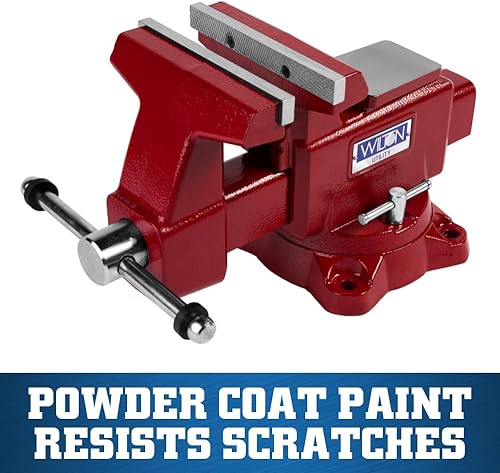 Miniatura 21 de Wilton Utility HD tornillo de banco, 6-1/2" ancho de mandíbula, apertura de mandíbula de 6-1/4", garganta de 4-1/4" (modelo 656UHD)