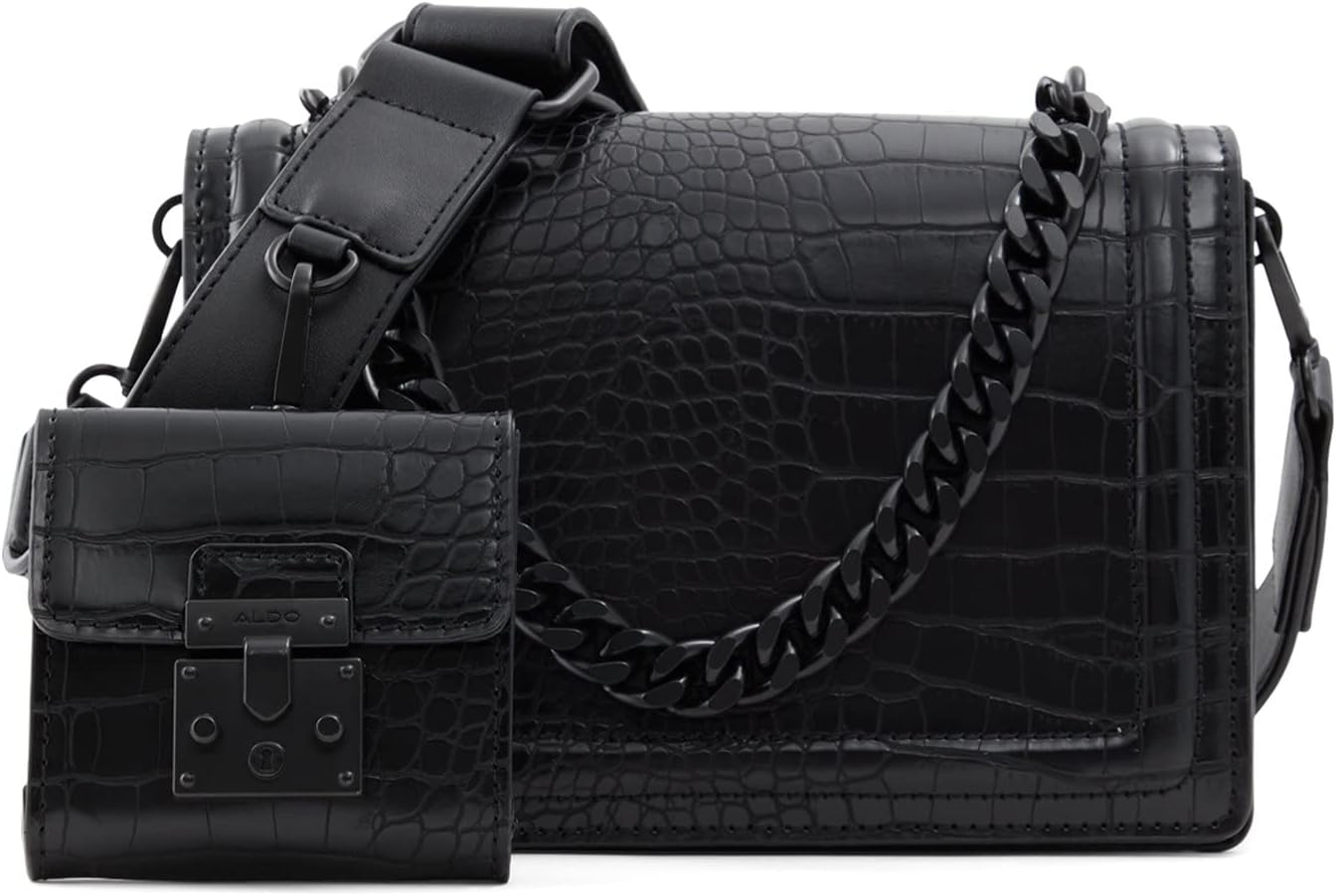 Aldo Women's Crodia Crossbody Bag, Other Black, One Size Buy Online at