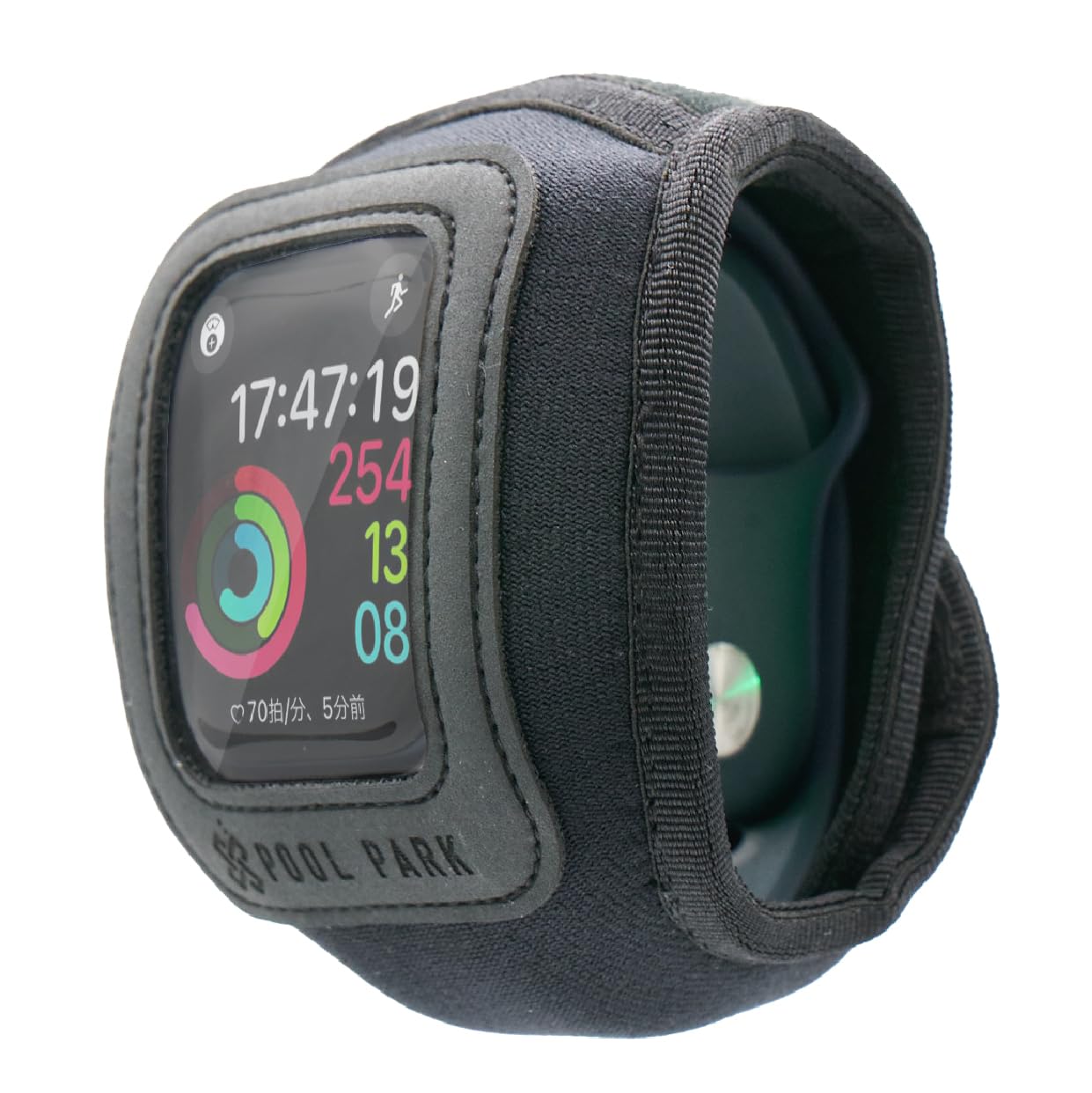 スマートバンド 楽天市場】プール用スマートウォッチ保護バンド 四角型液晶用