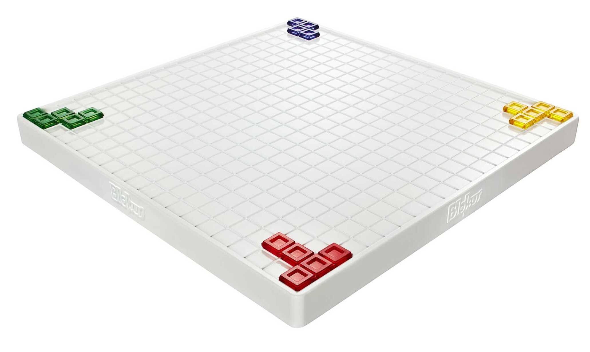 Mattel Games Blokus - Gioco di Strategia - Tabellone con 21 Pezzi Colorati Rossi - Verdi - Gialli - Da Posizionare a Turno - Regalo per Bambini 7+ Anni e Adulti, BJV44