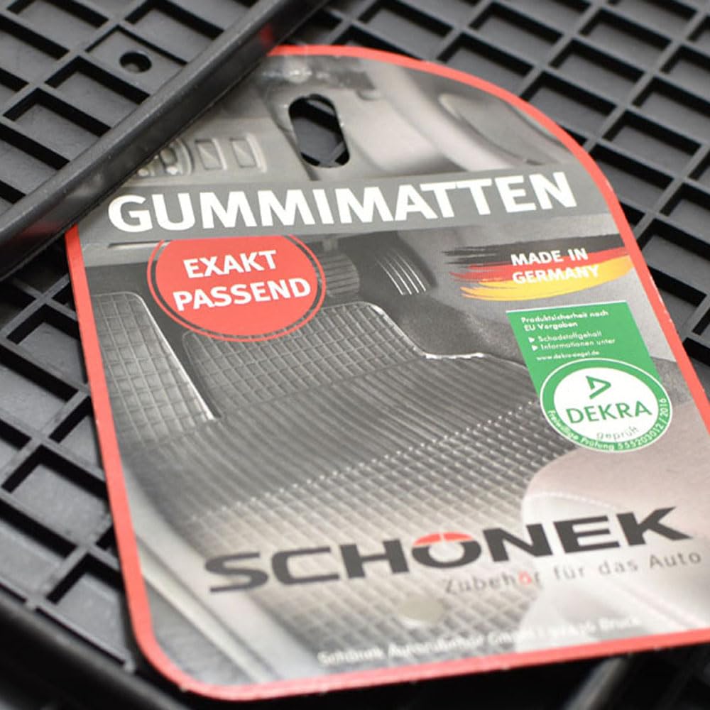 Gummimatten + Kofferraumwanne Set passend für BAW 212 ab Bj.2025 Sch