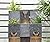 Bumilgar 45.3 Inch Garden Water Fountains Outdoor for Garden, Patio, Backyard, Deck, Porch and Home Art Decor, 3 Tiers Modern Cascading Outdoor Waterfall Fountain with Lights