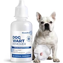 Dog Wart Remover, Natural Skin Support for Dogs. Rapidly Eliminates Warts & Skin Tags - Fast Acting, Pain-Free & Gentle 0.7 fl.oz