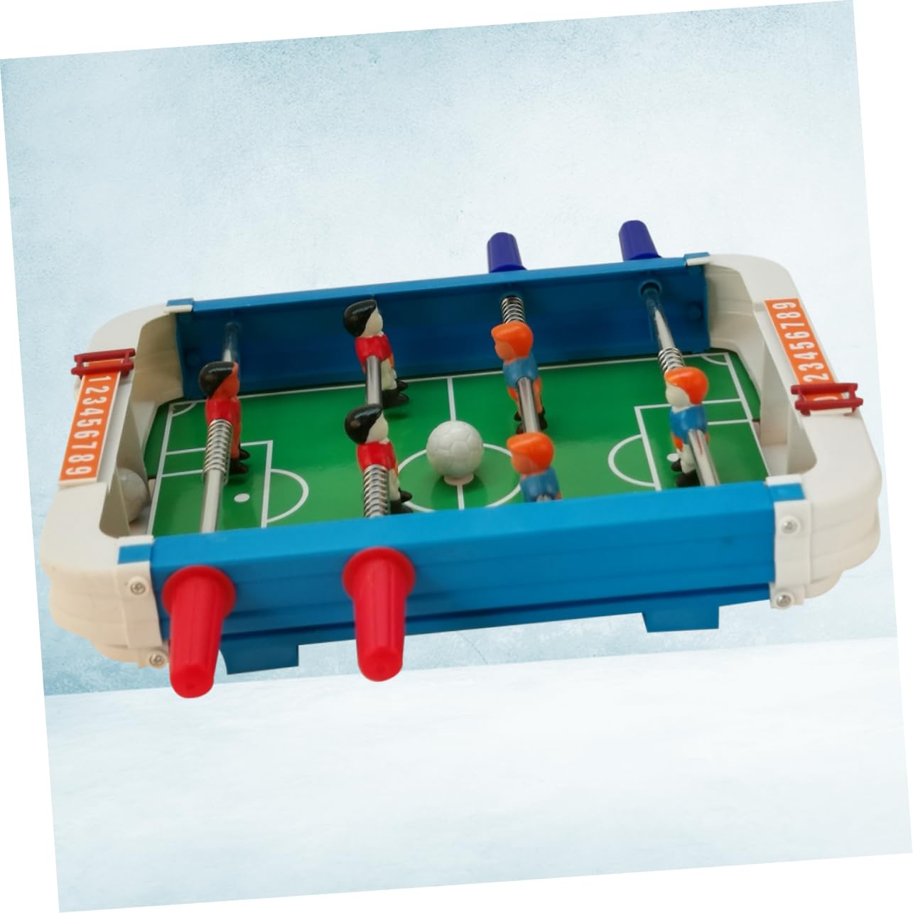 KICHOUSE Educational Soccer Toy Abs Plastic Stainless Steel Foosball Table Boys and Girls' Interactive Game Creative Football Game for Children