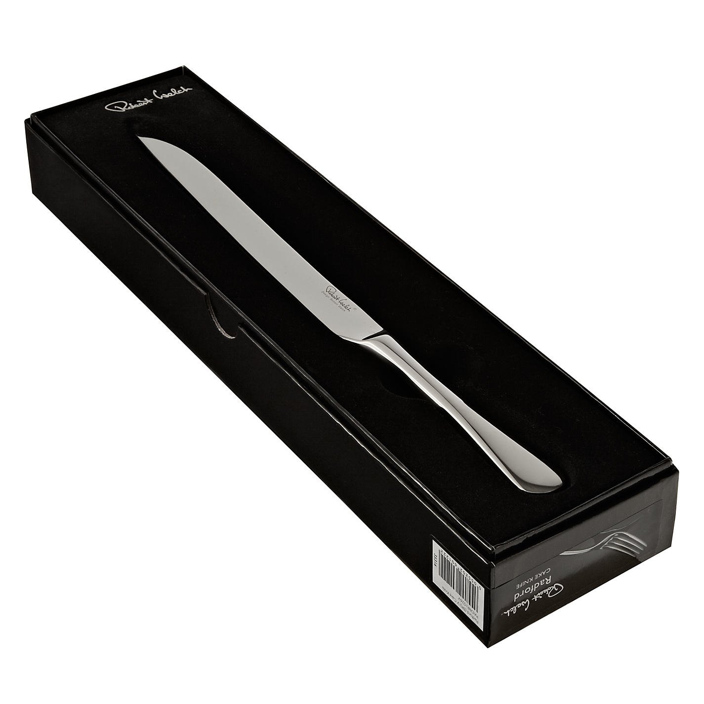 Robert WelchRadford Bright Cake Knife. Made from Stainless Steel. Dishwasher Safe.