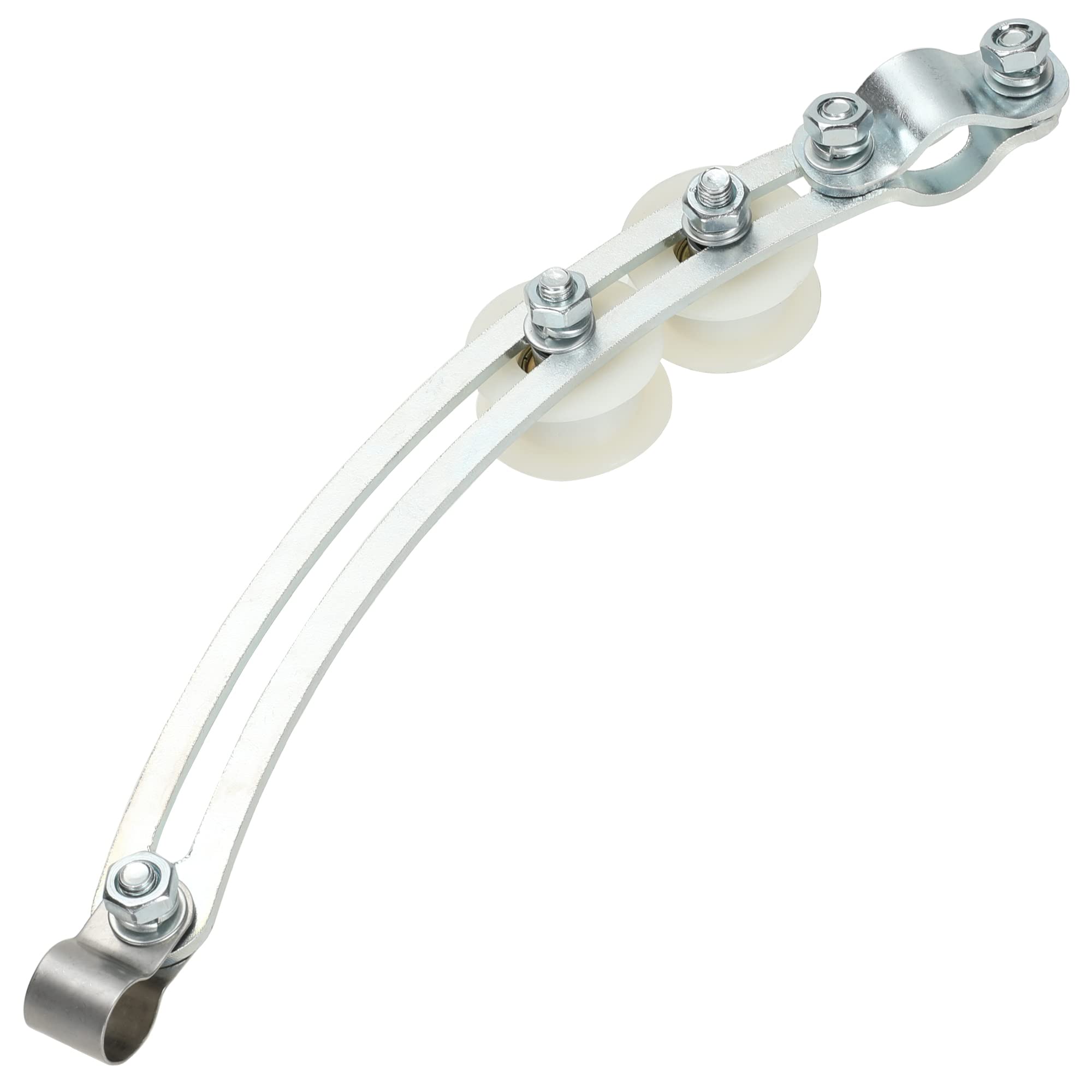 GREHUA Arch Idler Pulley Chain Tensioner Kit – Fits 48cc-80cc 2-Stroke & 49cc Motorized Bikes, Silver
