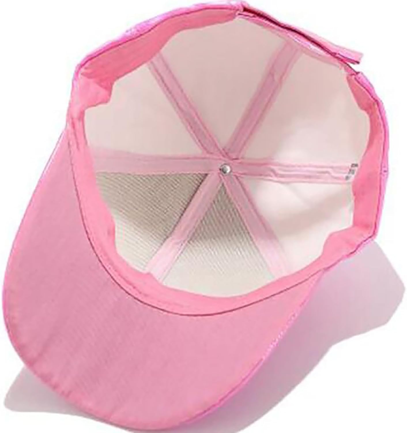 CORIRESHA Unisex Shiny Metallic Leather Baseball Cap Adjustable Rainbow Reflective Hip Hop Hat - Image 3