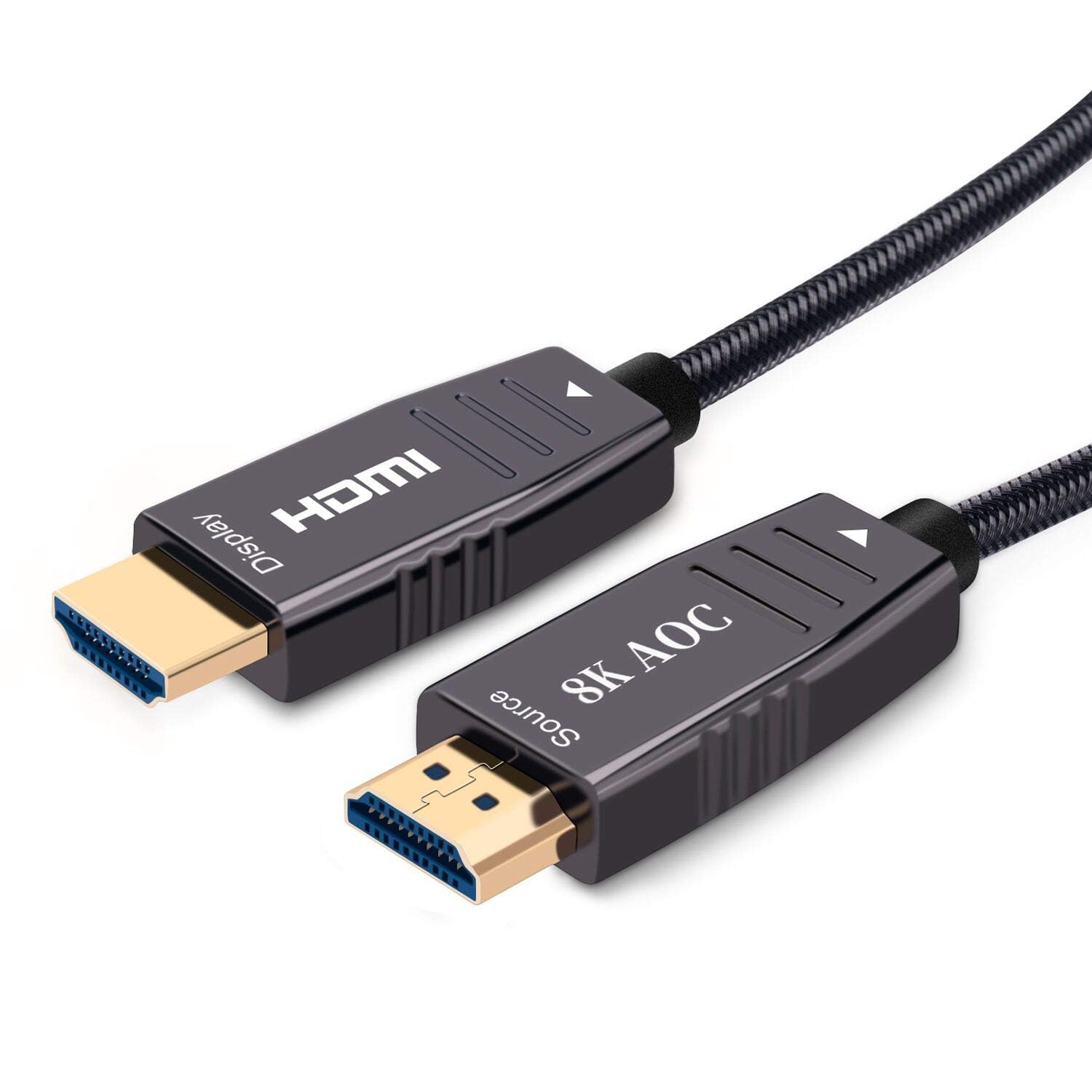 Cavo in fibra ottica HDMI 8K, 19,8 m, cavo HDMI 2.1 ad alta velocità, supporto con 18 Gbps, HDR10 dinamico, eARC, HDCP2.2