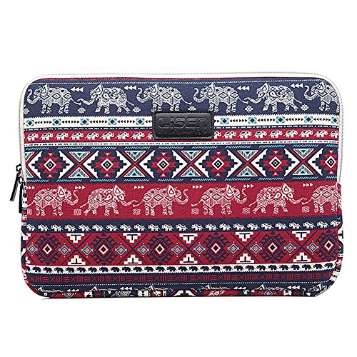ZiXing 14 Zoll Bohème Stil Canvas-Gewebe Elefant Diamant Muster Laptophülle Laptop Schutztasche Sleeve für Apple MacBook/Acer/Dell/Fujitsu/Lenovo/Asus/HP/Samsung/Sony/Toshiba Rot ZiXing 14 Zoll Bohème Stil Canvas-Gewebe Elefant Diamant Muster Laptophülle Laptop Schutztasche Sleeve für Apple MacBook/Acer/Dell/Fujitsu/Lenovo/Asus/HP/Samsung/Sony/Toshiba Rot