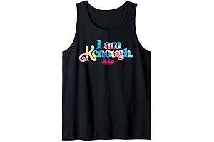 I Am Kenough Tie Dye Logo Tank Top