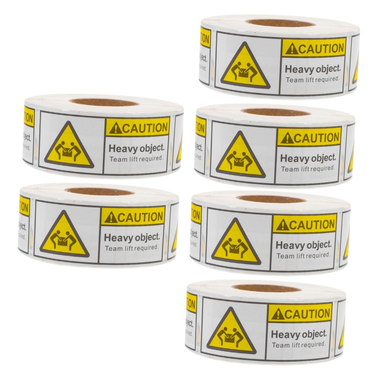 OUNONA 6rotoli Etichette Pesanti Adesivi Per Spedizione Stickers Resistente Per Accattivante e Adesione