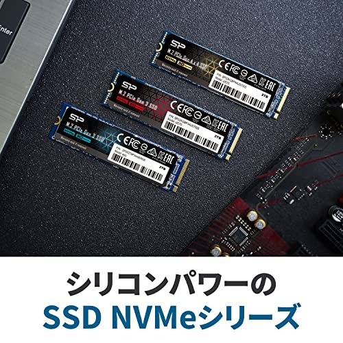 Image of Silicone Power SSD 256GB 3D NAND M.2 2280 PCIe 3.0 x 4 NVMe1.3 P34A60 Series SP256GBP34A60M28