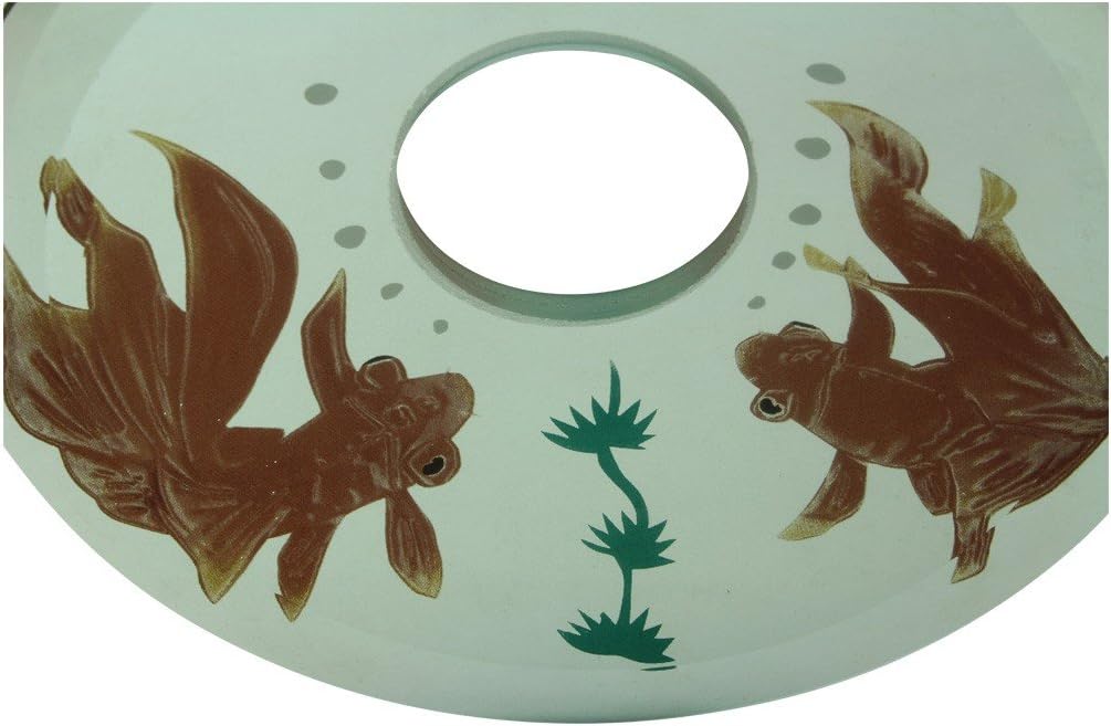 Replacement Waterfall Faucet Glass Disc Tray Plate Koi Fish Renovators Supply