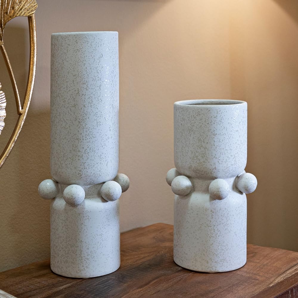 Produce Shop Vaso Moderno in Ceramica con Finitura Opaca Bubbles