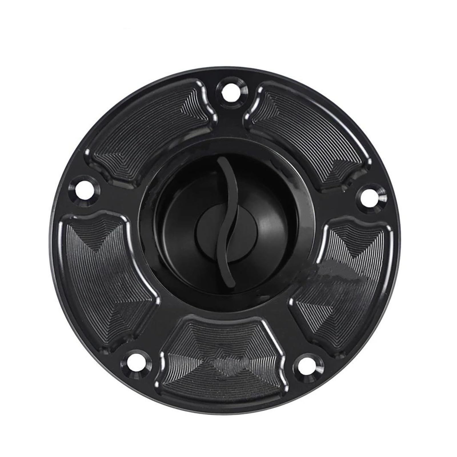 Accesorios Motocicletas Tapa Tanque Combustible Tapa Tanque Combustible Para Ducati Para Xdiavel S Para Streetfighter 848 1098 S Para Diavel 2011-2018 Tapón de gasolina para motocicleta(Negro,S)