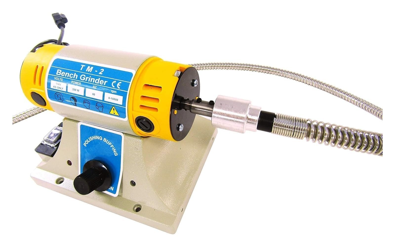 Herramienta eléctrica de tallado de madera de 280 W, cincel de madera profesional con rueda de pulido, talladora multiusos de 220 V para pasatiempos y talleres